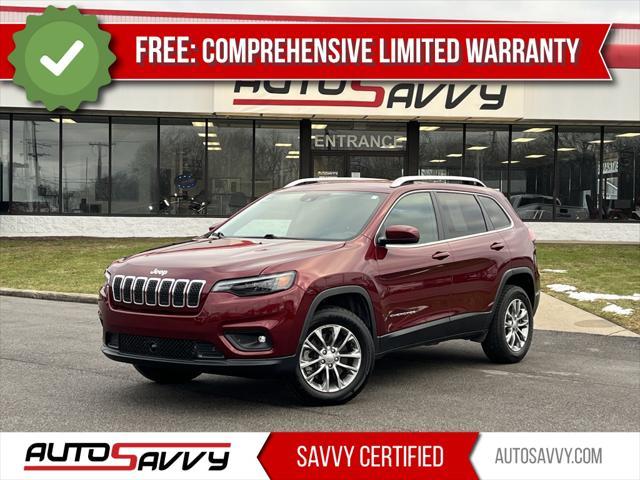 used 2021 Jeep Cherokee car, priced at $16,500