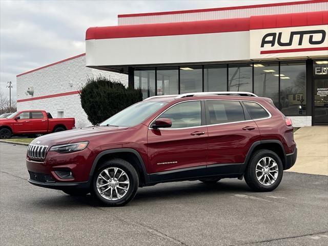 used 2021 Jeep Cherokee car, priced at $16,500