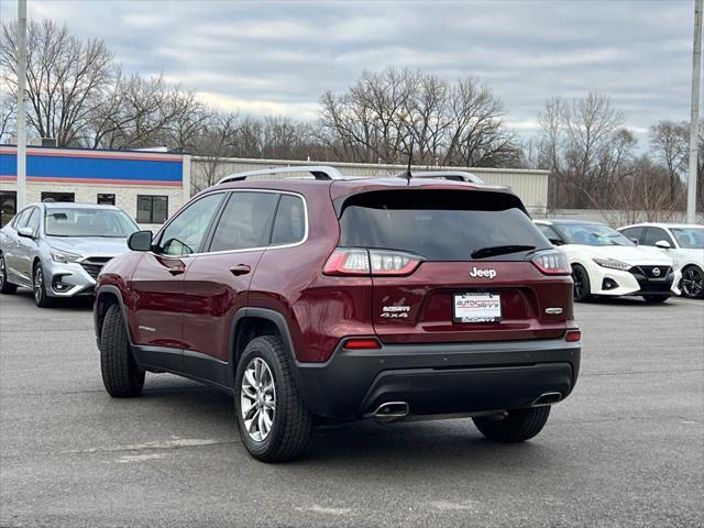 used 2021 Jeep Cherokee car, priced at $16,500