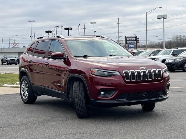 used 2021 Jeep Cherokee car, priced at $16,500