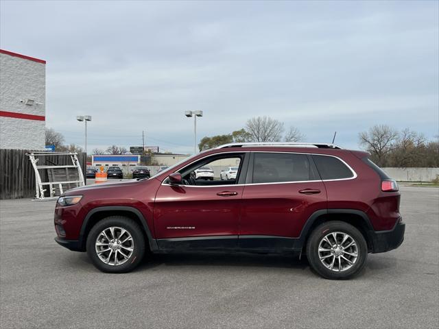 used 2021 Jeep Cherokee car, priced at $17,000