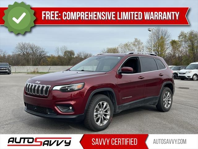 used 2021 Jeep Cherokee car, priced at $17,000