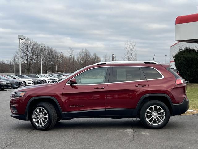 used 2021 Jeep Cherokee car, priced at $16,500