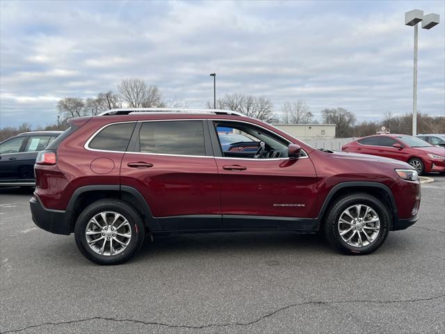 used 2021 Jeep Cherokee car, priced at $16,500