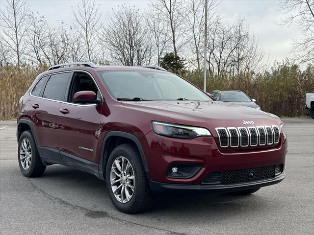 used 2021 Jeep Cherokee car, priced at $17,000