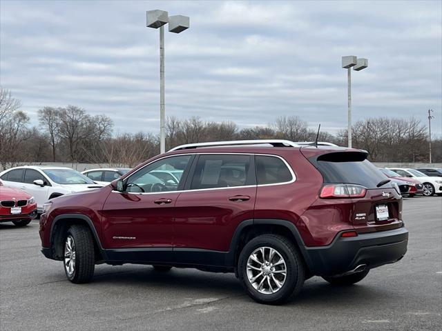 used 2021 Jeep Cherokee car, priced at $16,500