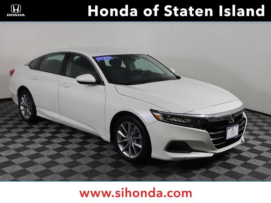 used 2021 Honda Accord car, priced at $20,316