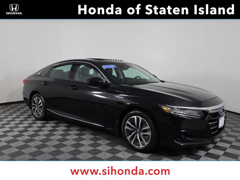 used 2022 Honda Accord Hybrid car, priced at $27,497