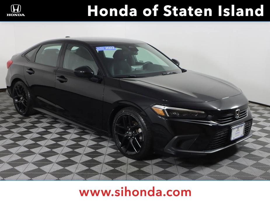 used 2022 Honda Civic car, priced at $21,257