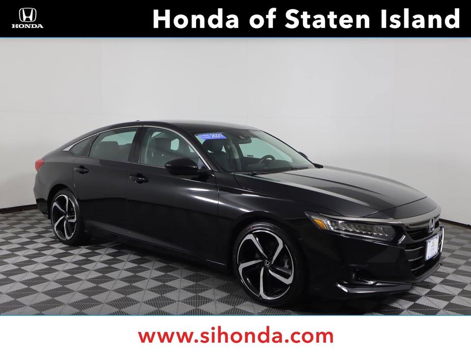 used 2021 Honda Accord car, priced at $22,293