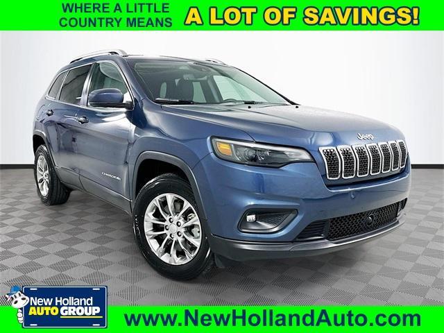 used 2021 Jeep Cherokee car, priced at $25,454
