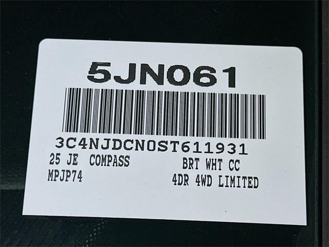 new 2025 Jeep Compass car, priced at $34,995