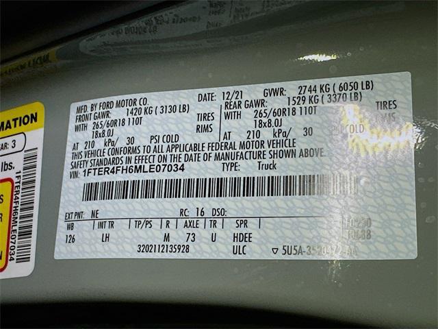 used 2021 Ford Ranger car, priced at $28,455