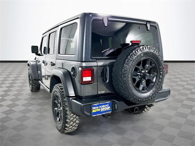 used 2021 Jeep Wrangler Unlimited car, priced at $29,896