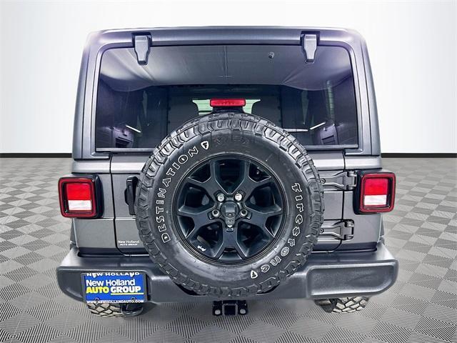 used 2021 Jeep Wrangler Unlimited car, priced at $29,896