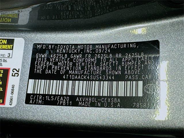 used 2025 Toyota Camry car, priced at $28,825