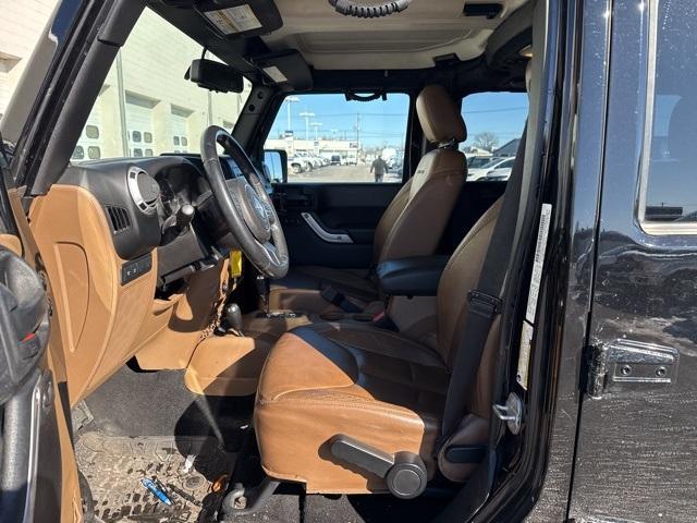 used 2014 Jeep Wrangler Unlimited car, priced at $16,844