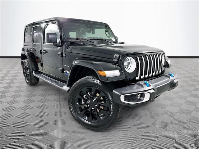 used 2022 Jeep Wrangler Unlimited 4xe car, priced at $36,954