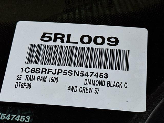 new 2025 Ram 1500 car, priced at $57,876