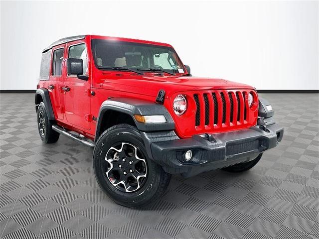 used 2021 Jeep Wrangler Unlimited car, priced at $29,922