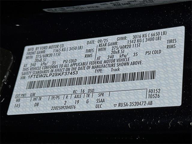new 2025 Ford F-150 car, priced at $49,315