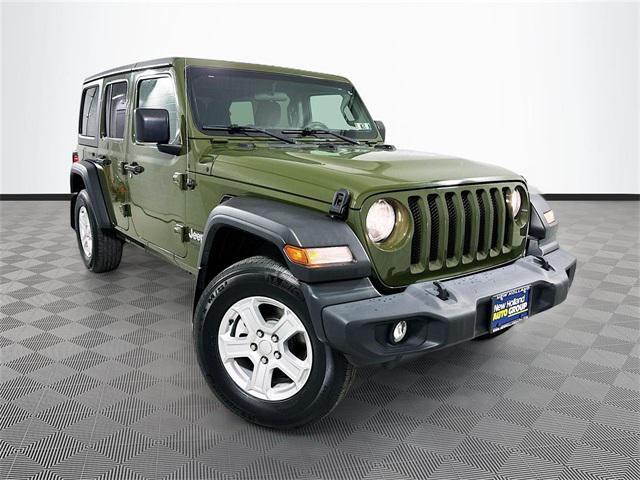 used 2020 Jeep Wrangler Unlimited car, priced at $30,714