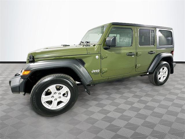 used 2020 Jeep Wrangler Unlimited car, priced at $30,714