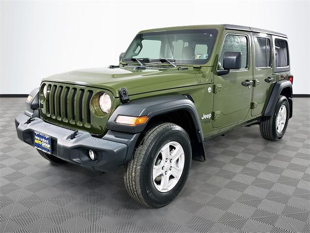 used 2020 Jeep Wrangler Unlimited car, priced at $30,714