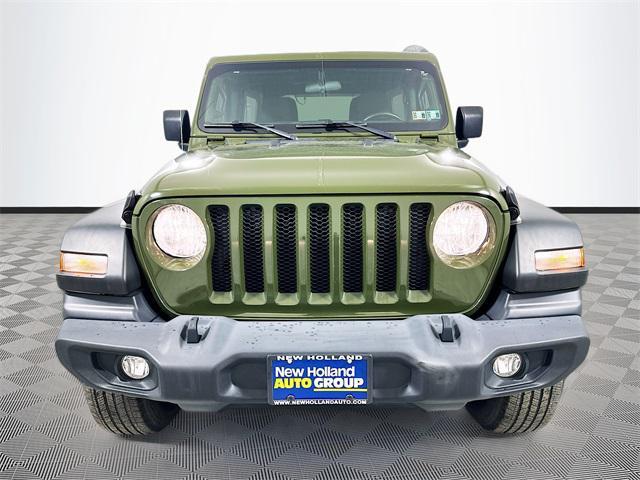 used 2020 Jeep Wrangler Unlimited car, priced at $30,714