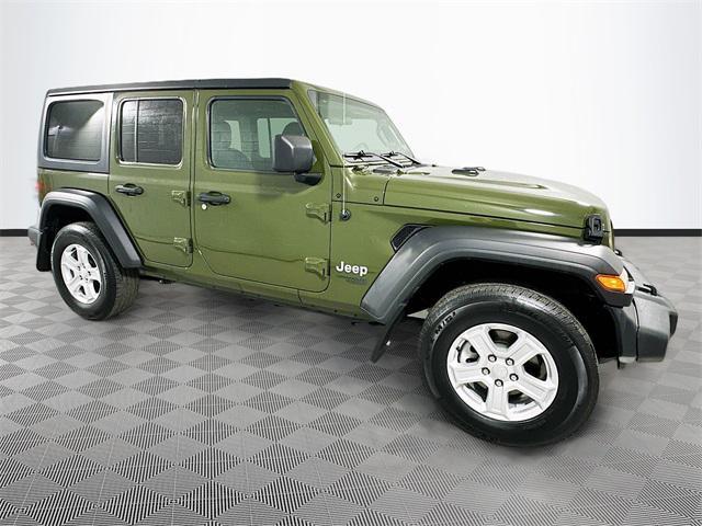 used 2020 Jeep Wrangler Unlimited car, priced at $30,714