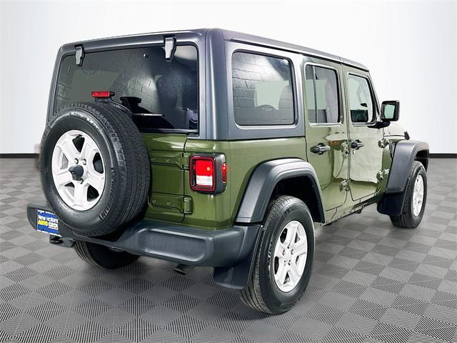 used 2020 Jeep Wrangler Unlimited car, priced at $30,714