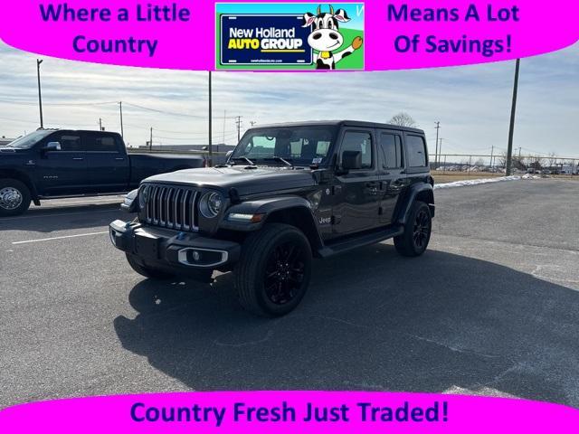 used 2022 Jeep Wrangler Unlimited 4xe car, priced at $32,544