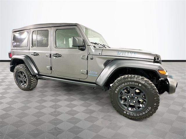 used 2023 Jeep Wrangler 4xe car, priced at $32,908