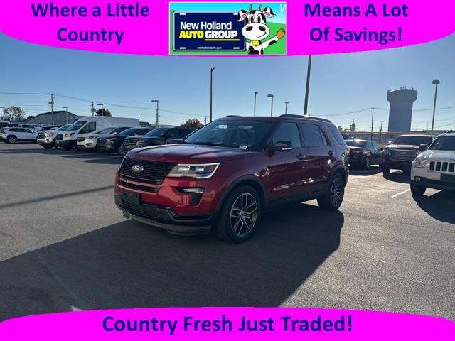 used 2018 Ford Explorer car, priced at $24,624