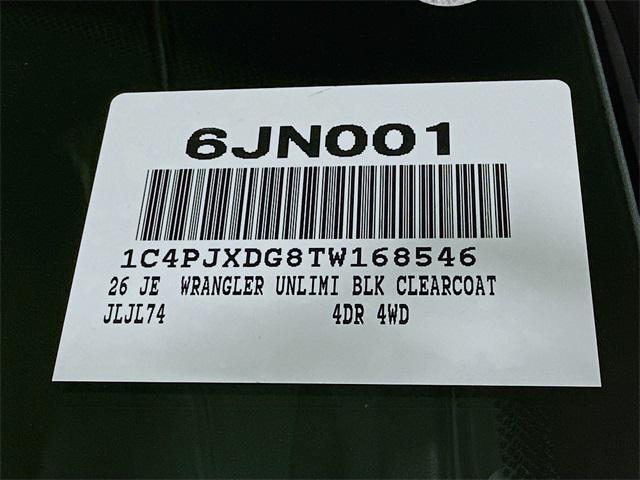 new 2026 Jeep Wrangler car, priced at $53,978