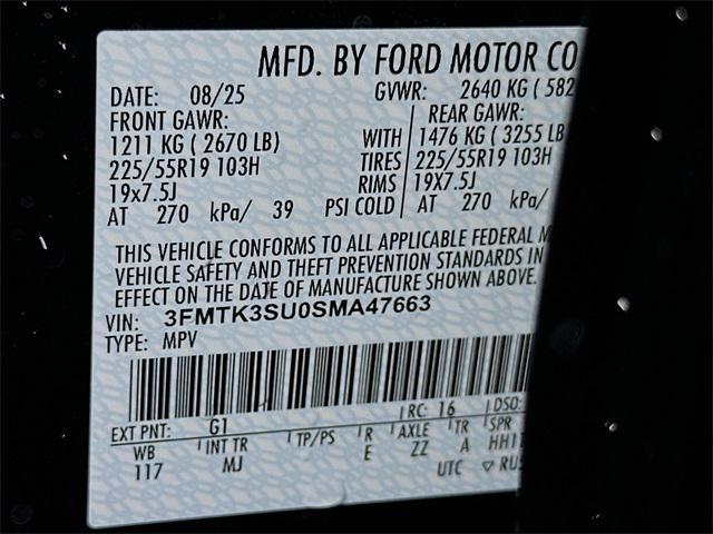 new 2025 Ford Mustang Mach-E car, priced at $53,660