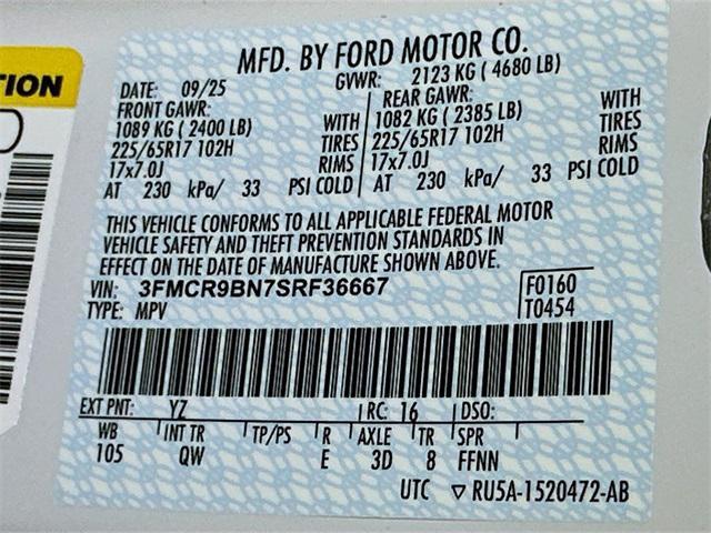 new 2025 Ford Bronco Sport car, priced at $31,095