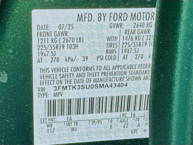 new 2025 Ford Mustang Mach-E car, priced at $50,987