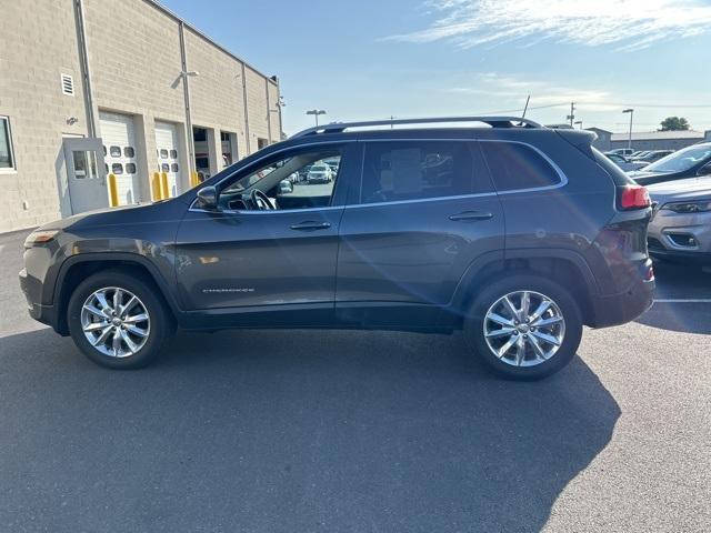 used 2017 Jeep Cherokee car, priced at $16,480
