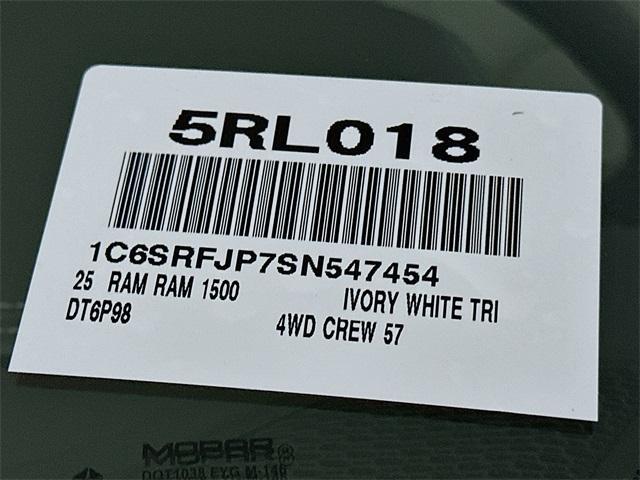 new 2025 Ram 1500 car, priced at $59,883