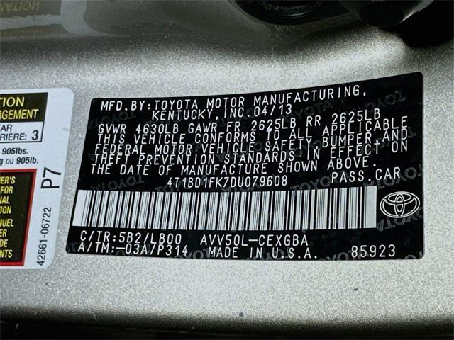 used 2013 Toyota Camry Hybrid car, priced at $12,988