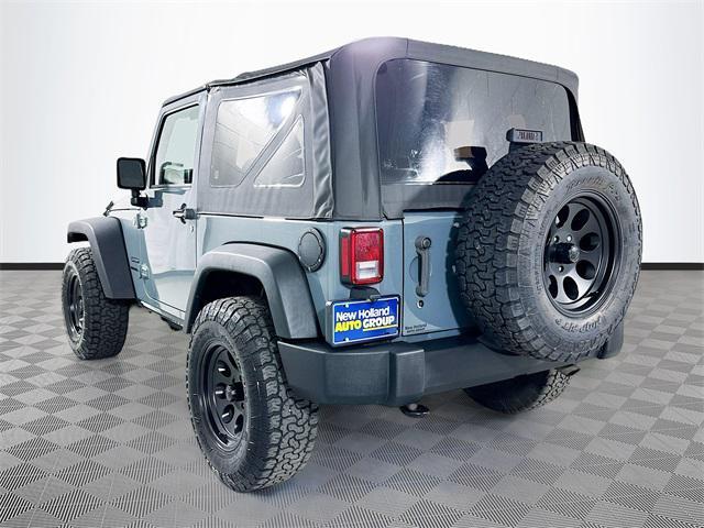 used 2015 Jeep Wrangler car, priced at $15,874