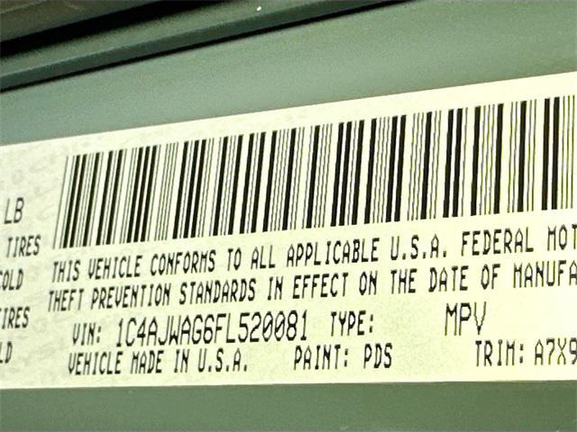 used 2015 Jeep Wrangler car, priced at $15,874