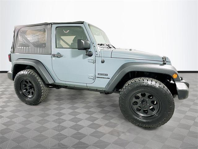 used 2015 Jeep Wrangler car, priced at $15,874