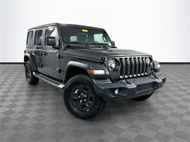 used 2022 Jeep Wrangler Unlimited car, priced at $33,414