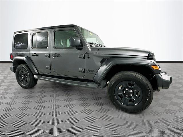 used 2022 Jeep Wrangler Unlimited car, priced at $33,414