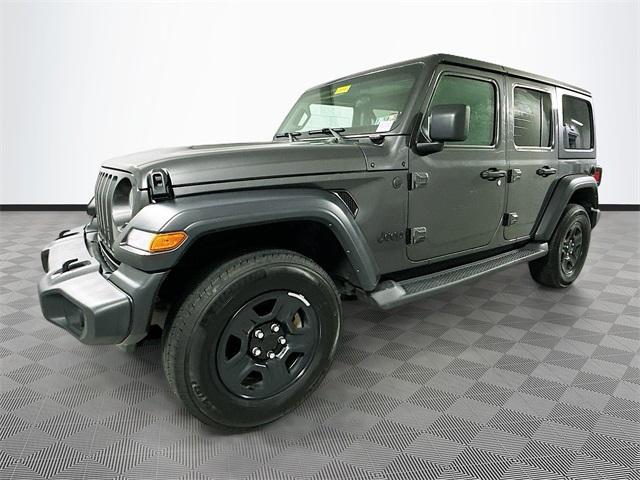 used 2022 Jeep Wrangler Unlimited car, priced at $33,414