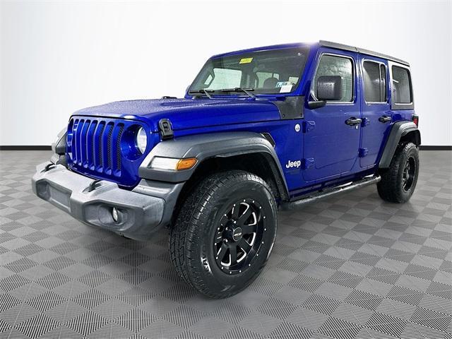 used 2019 Jeep Wrangler Unlimited car, priced at $27,407