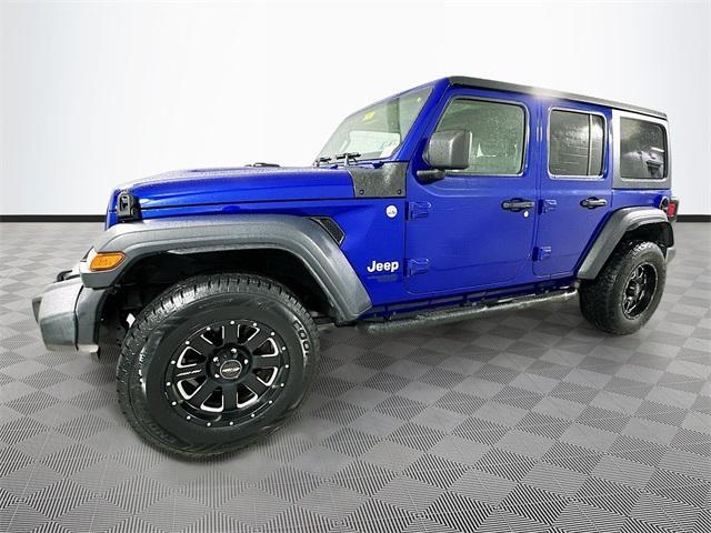 used 2019 Jeep Wrangler Unlimited car, priced at $27,407