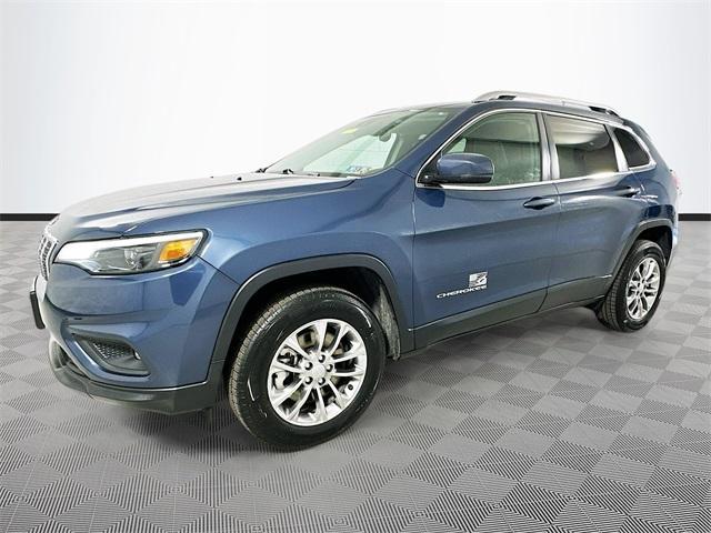 used 2021 Jeep Cherokee car, priced at $15,956